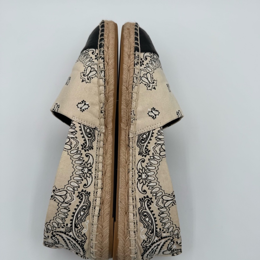 Tory Burch Black and Cream Espadrilles - Picture 10 of 16